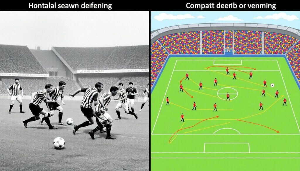 Стратегии обороны в современном футболе: анализ позиций и зон ответственности - иллюстрация