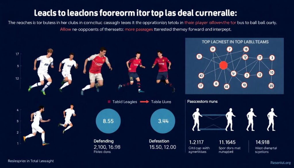 Сравнительный обзор защитников топ-лиги по метрикам перехвата - иллюстрация