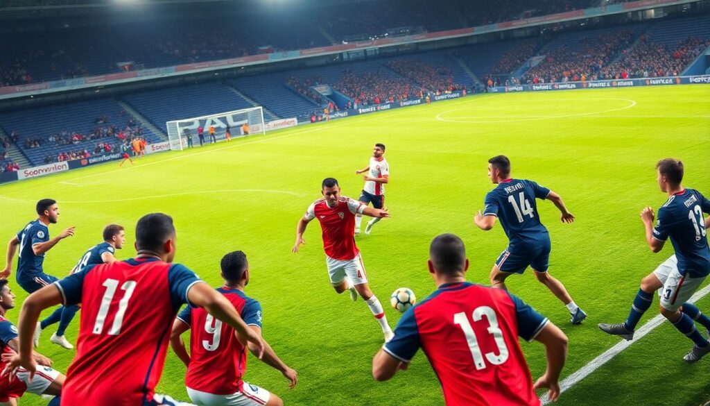 Как работают защитники в переходной зоне после потери мяча - иллюстрация