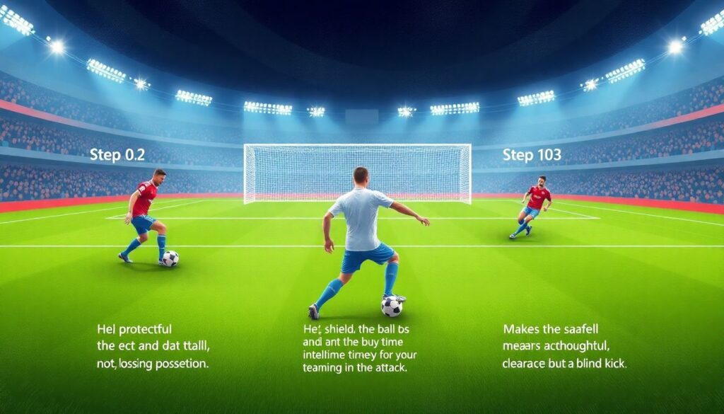 Как защитники справляются с прессингом соперника - иллюстрация