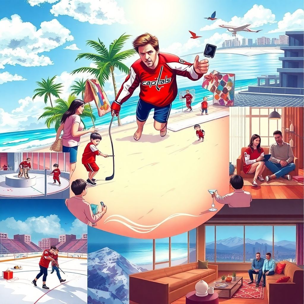 Русские звезды НХЛ на рождественских каникулах: как живут и играют за океаном