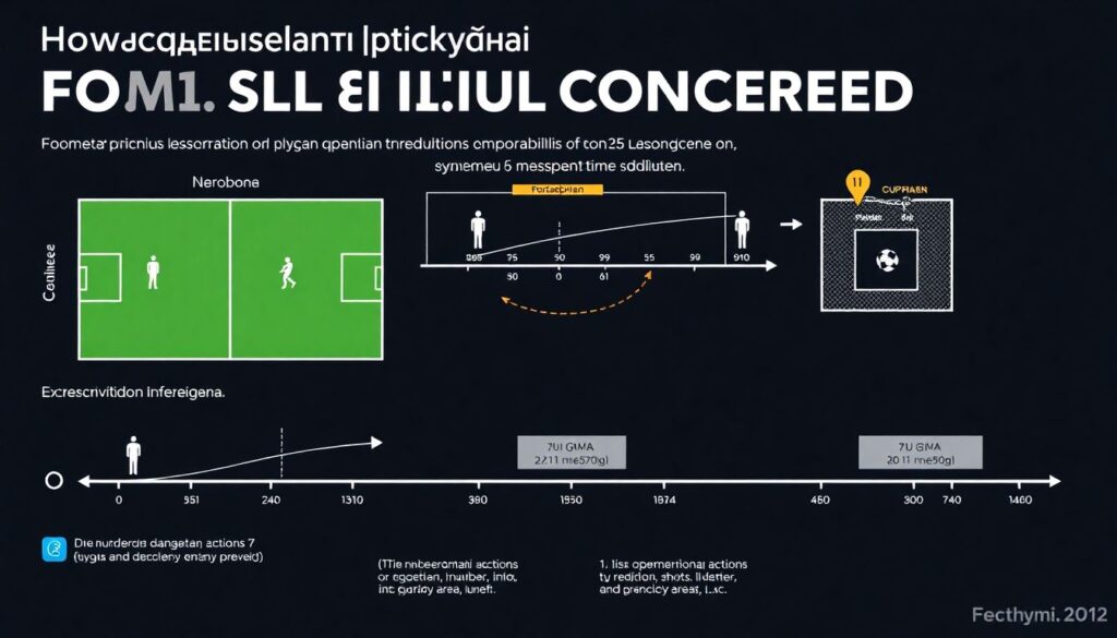 Динамика вероятностей пропущенных голов за матчем - иллюстрация