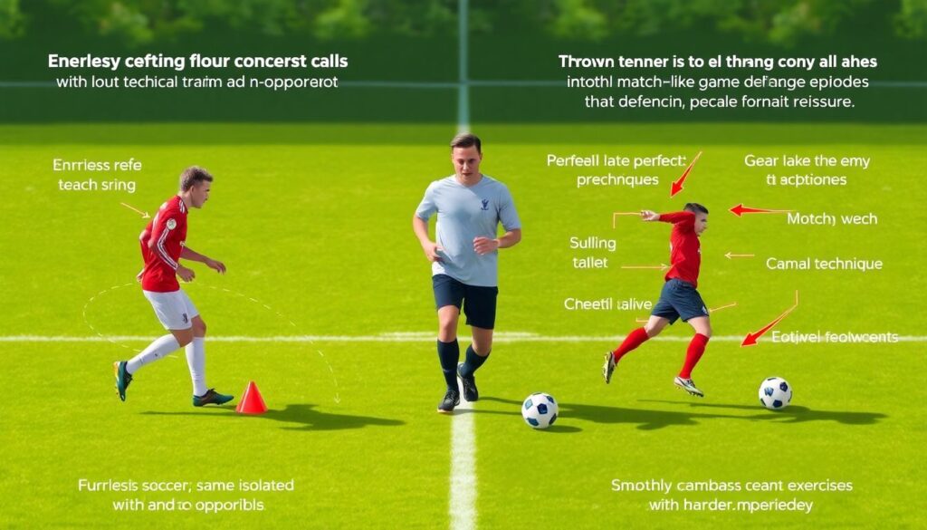 Технические навыки защиты мячом: владение и пас - иллюстрация